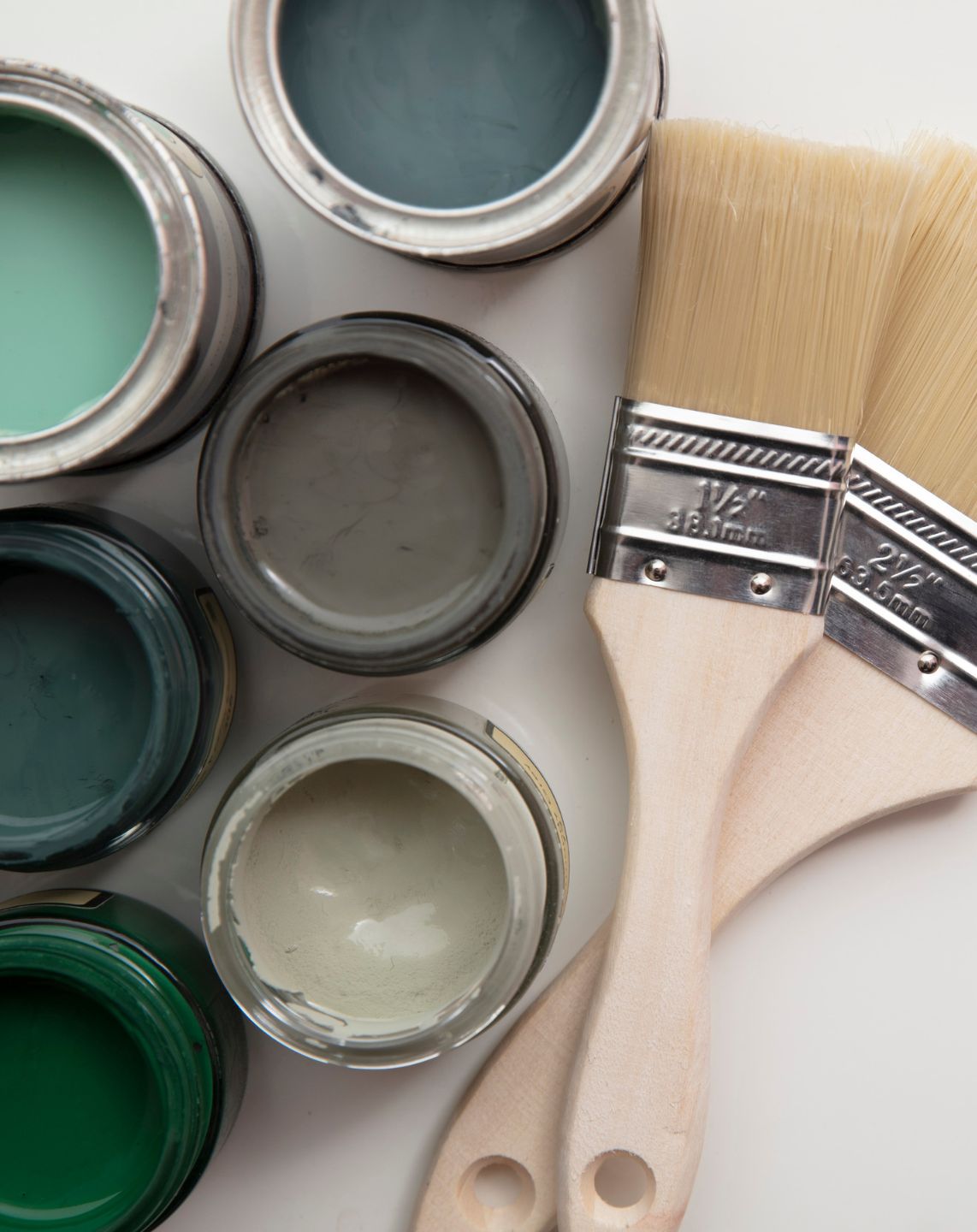 paint samples and swatches for interior or exterior home