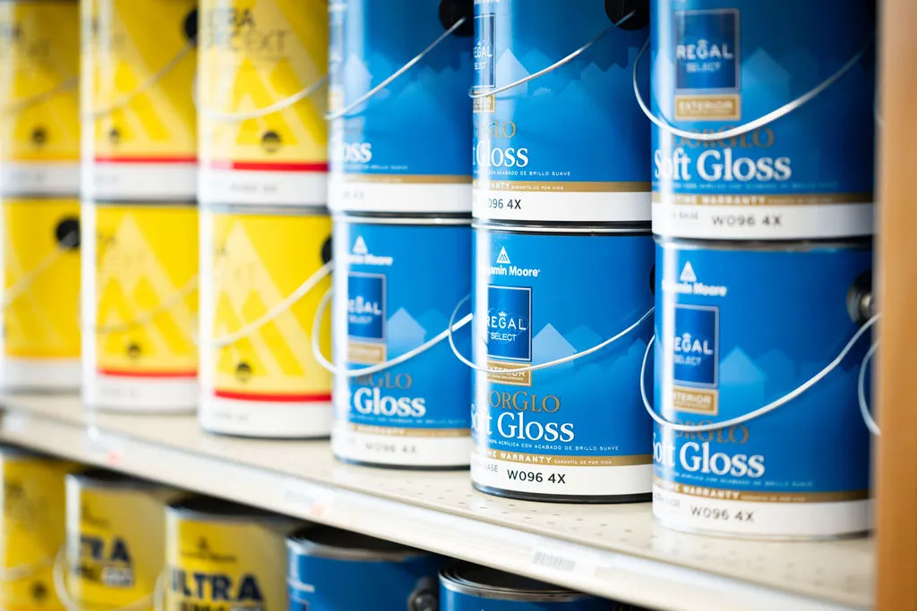 Paint cans at Short 